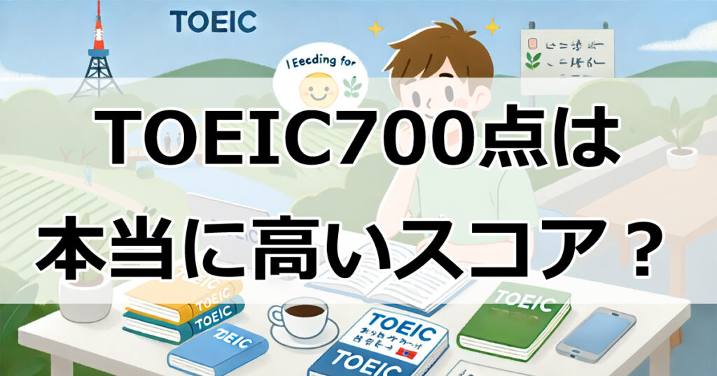 TOEIC700点の実力とは？就職・昇進に役立つスコアと効果的な勉強法