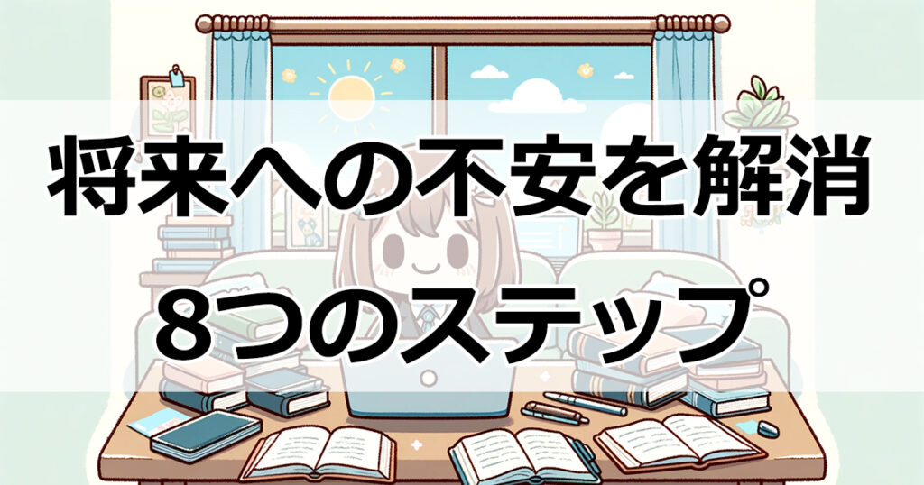 将来への不安を解消！明るい未来を築く8つのステップ