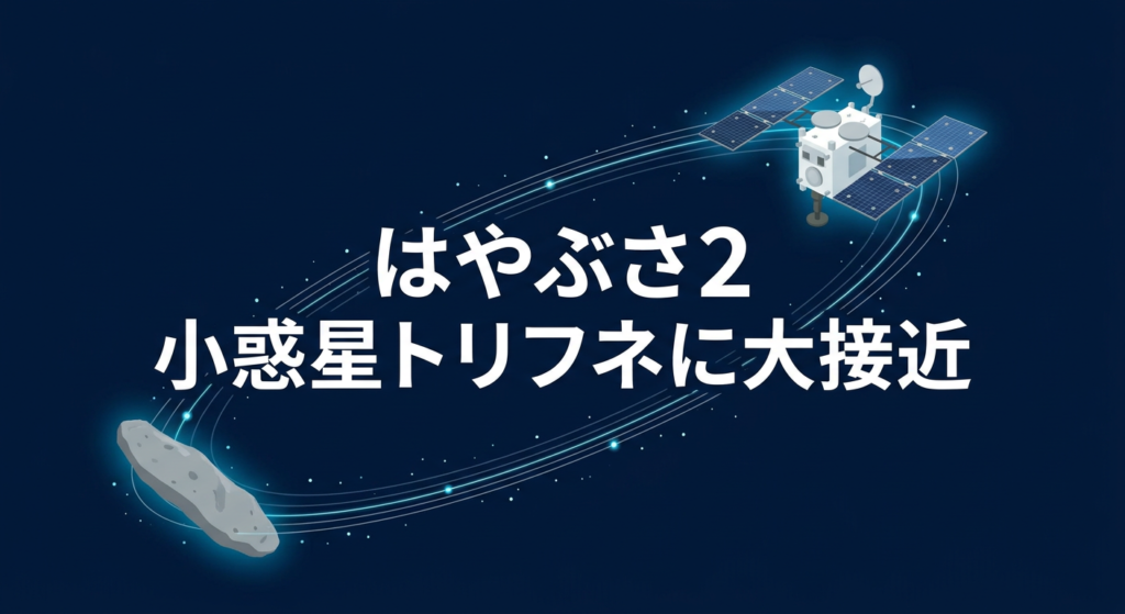 はやぶさ2 小惑星トリフネに大接近